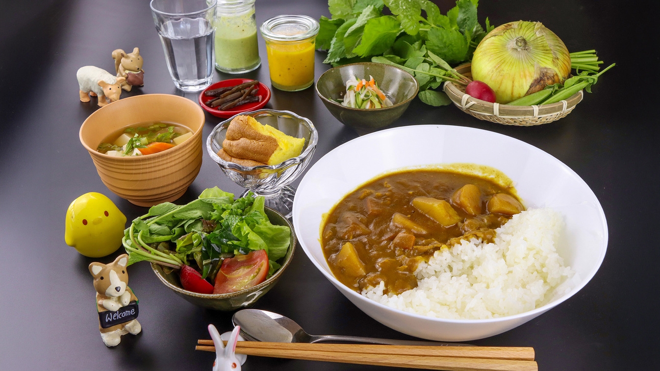 【2食付き】”農園Hotel長ぐつの田んぼ”手間暇こもった手作り料理でほっこり☆星空と里山の味覚満喫