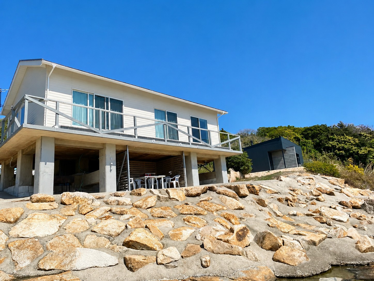 【素泊まり】★☆オーシャンビュー・屋根付きBBQ★最大８名まで宿泊可！海の夜風をご堪能下さい♪