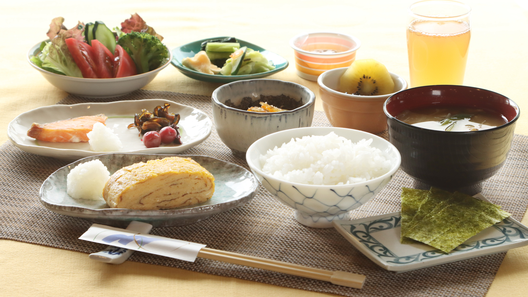 【個別朝食】バランスの良い食事