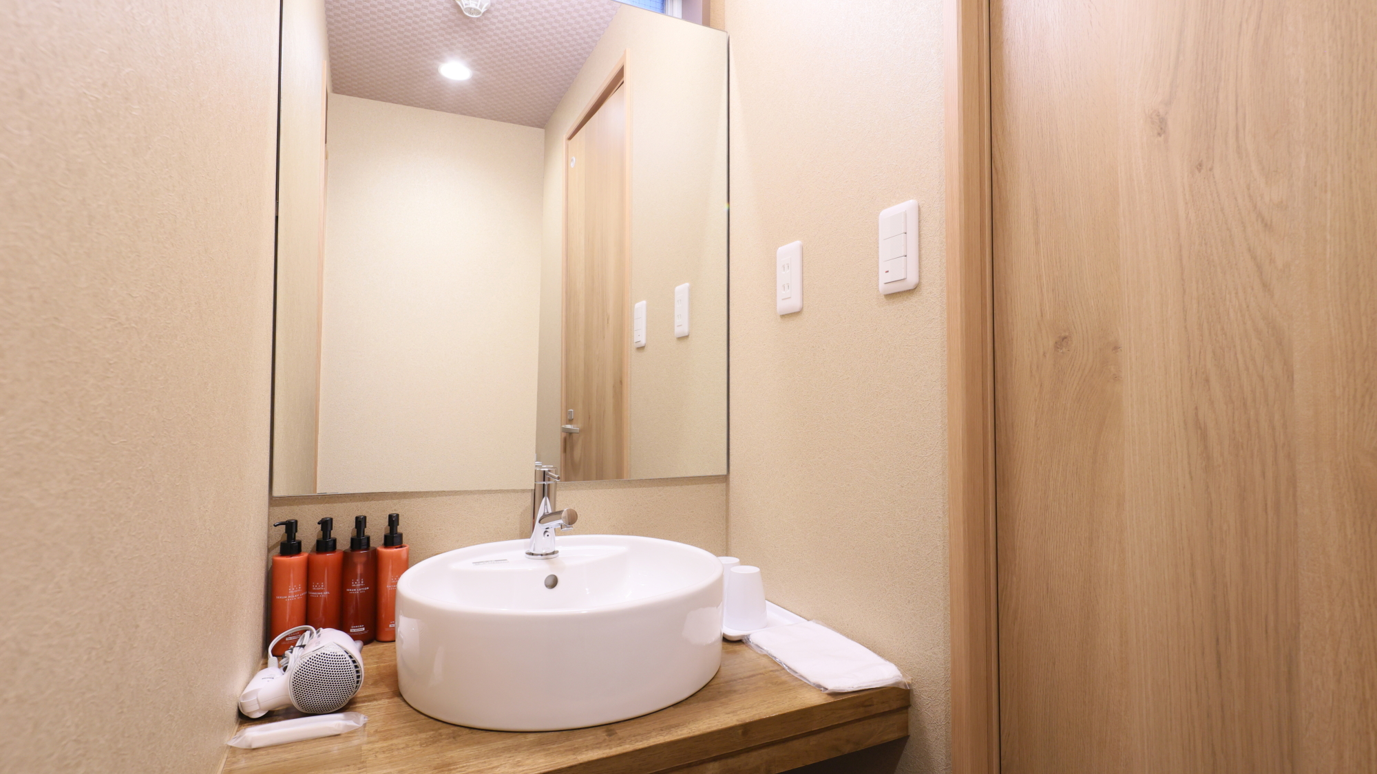 【2F琉球畳の和室・バスなし】洗面スペース