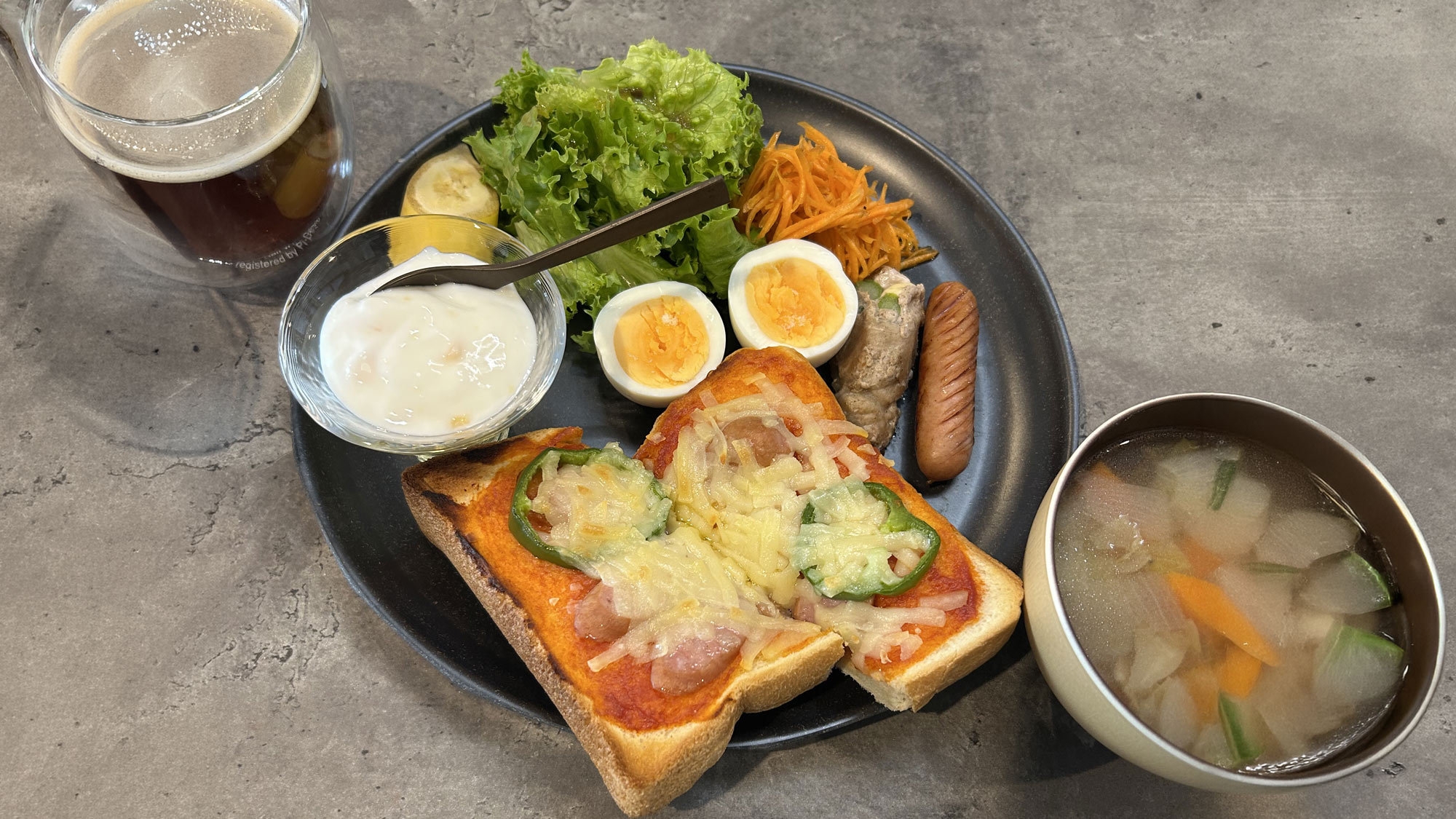 【朝食付】POLAの食品や地元五島の旬の野菜を中心とした朝ごはんでエネルギーチャージ！