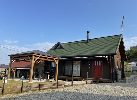 巨大Yogiboでプロジェクター鑑賞＆海風と星空の下でBBQ