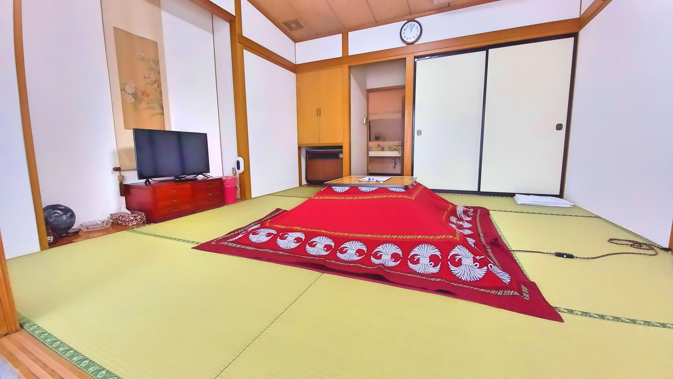 冬の客室　和室８畳