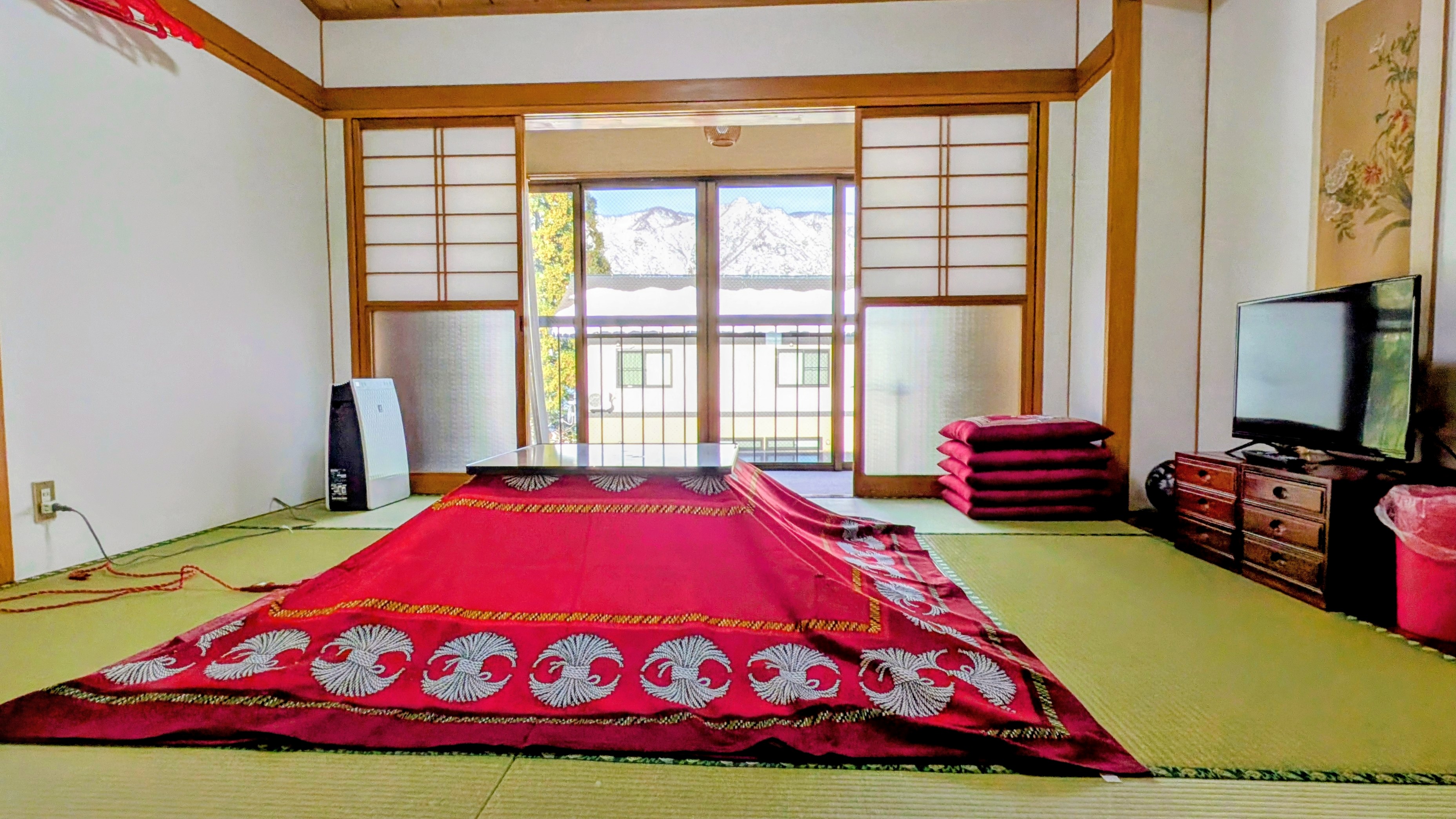 冬の客室　和室８畳