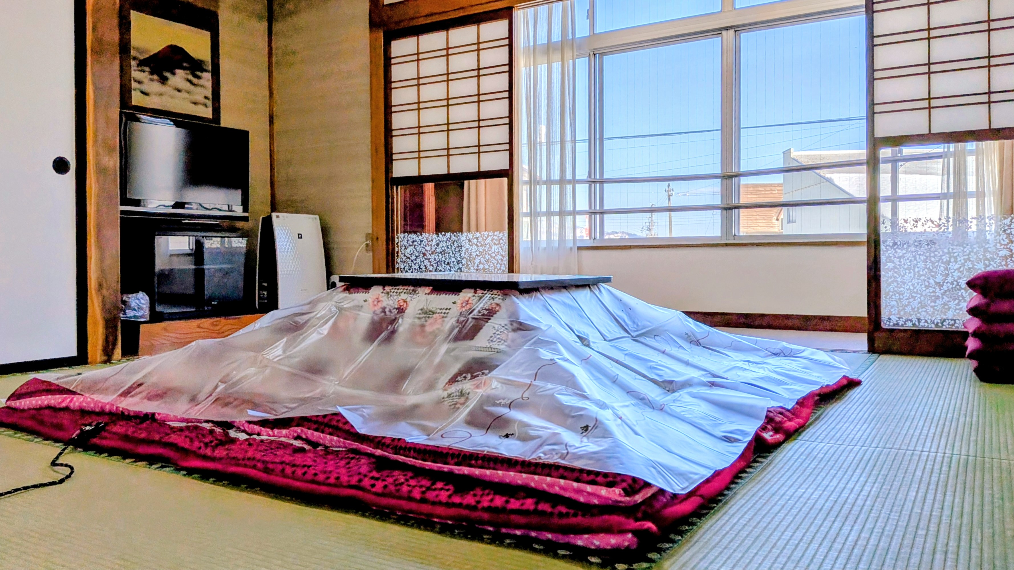 冬の客室　和室８畳