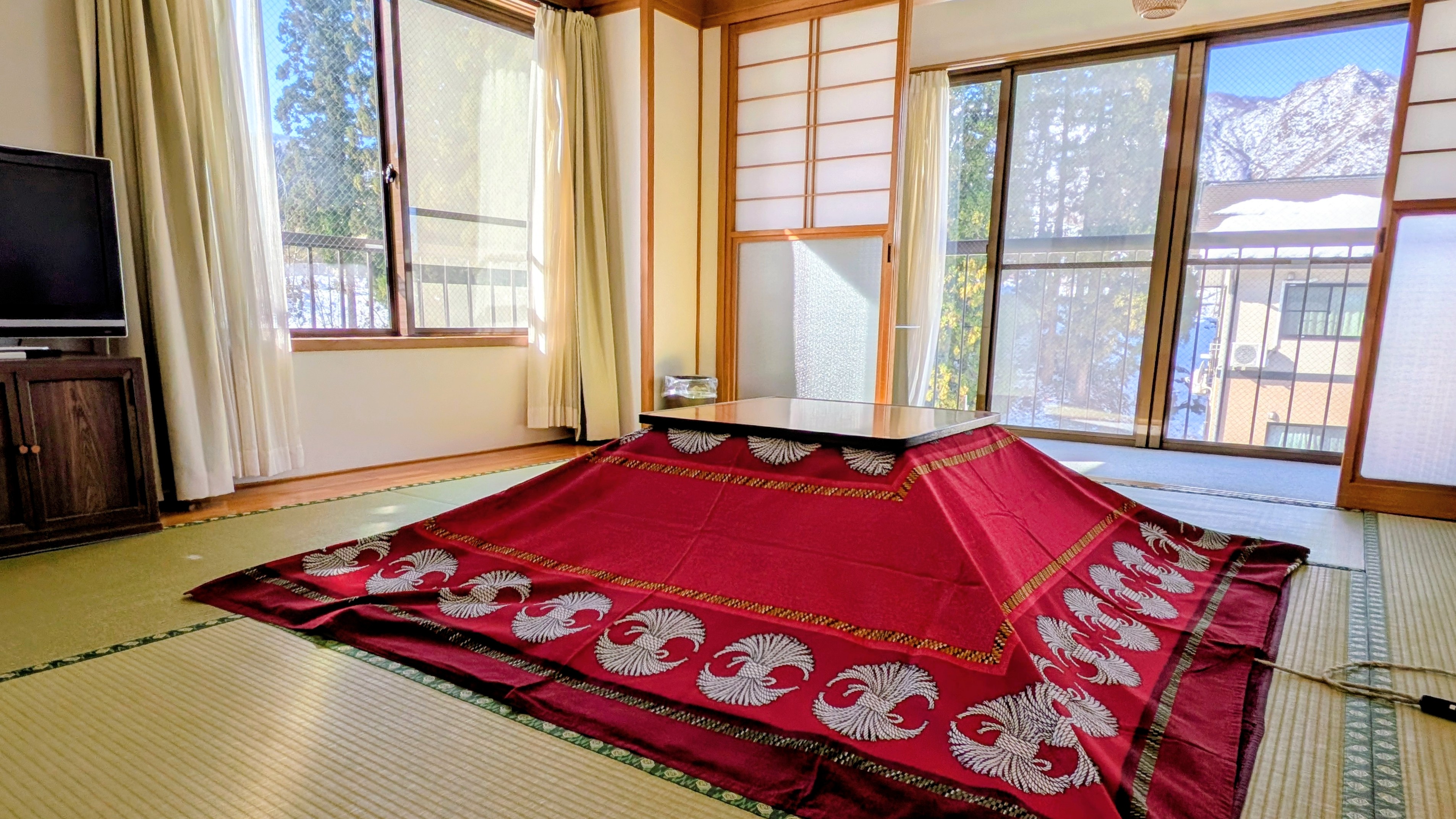 冬の客室　和室８畳