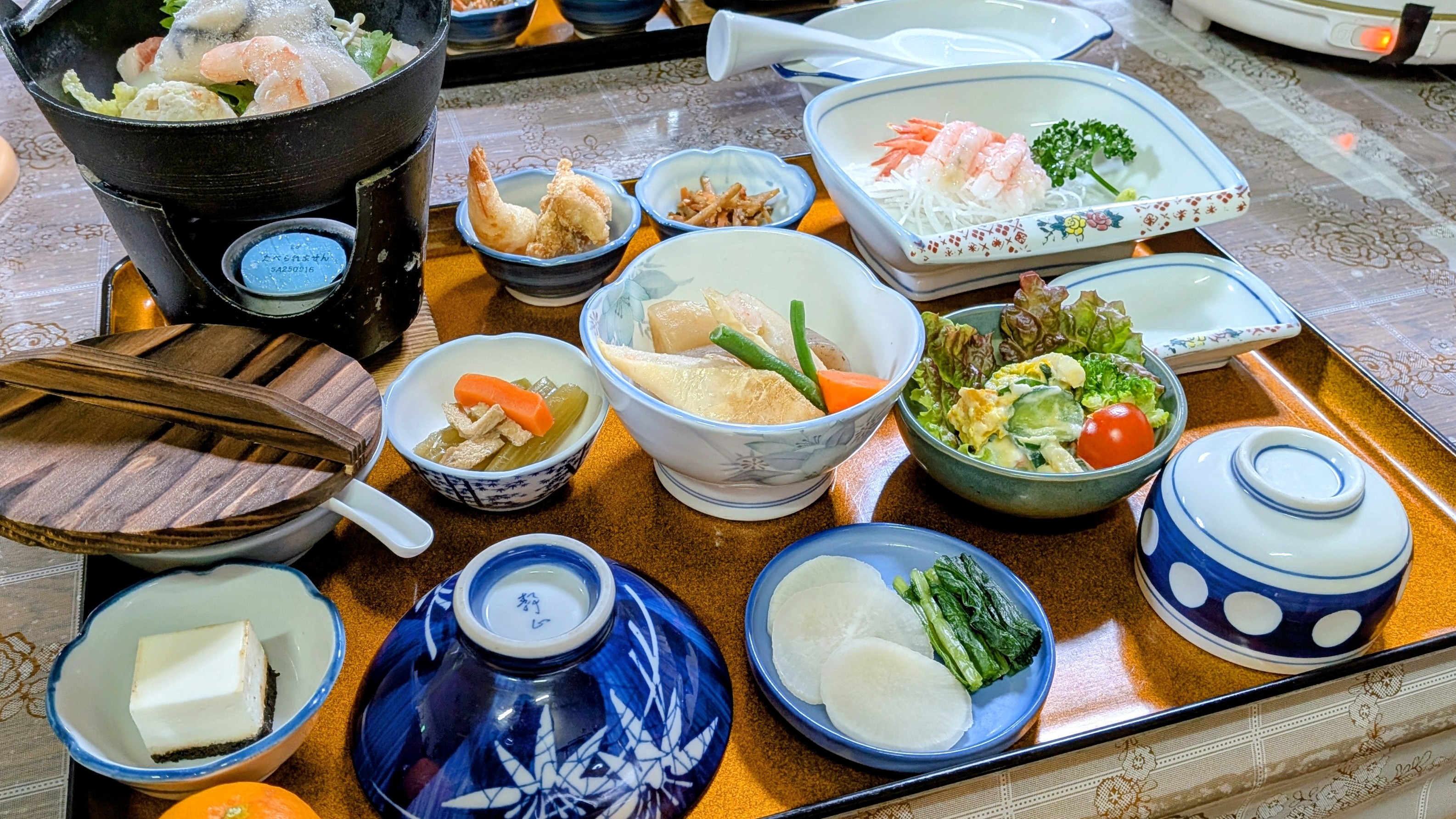 夕食例　海鮮鍋