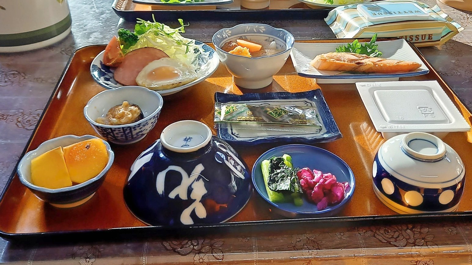 朝食例