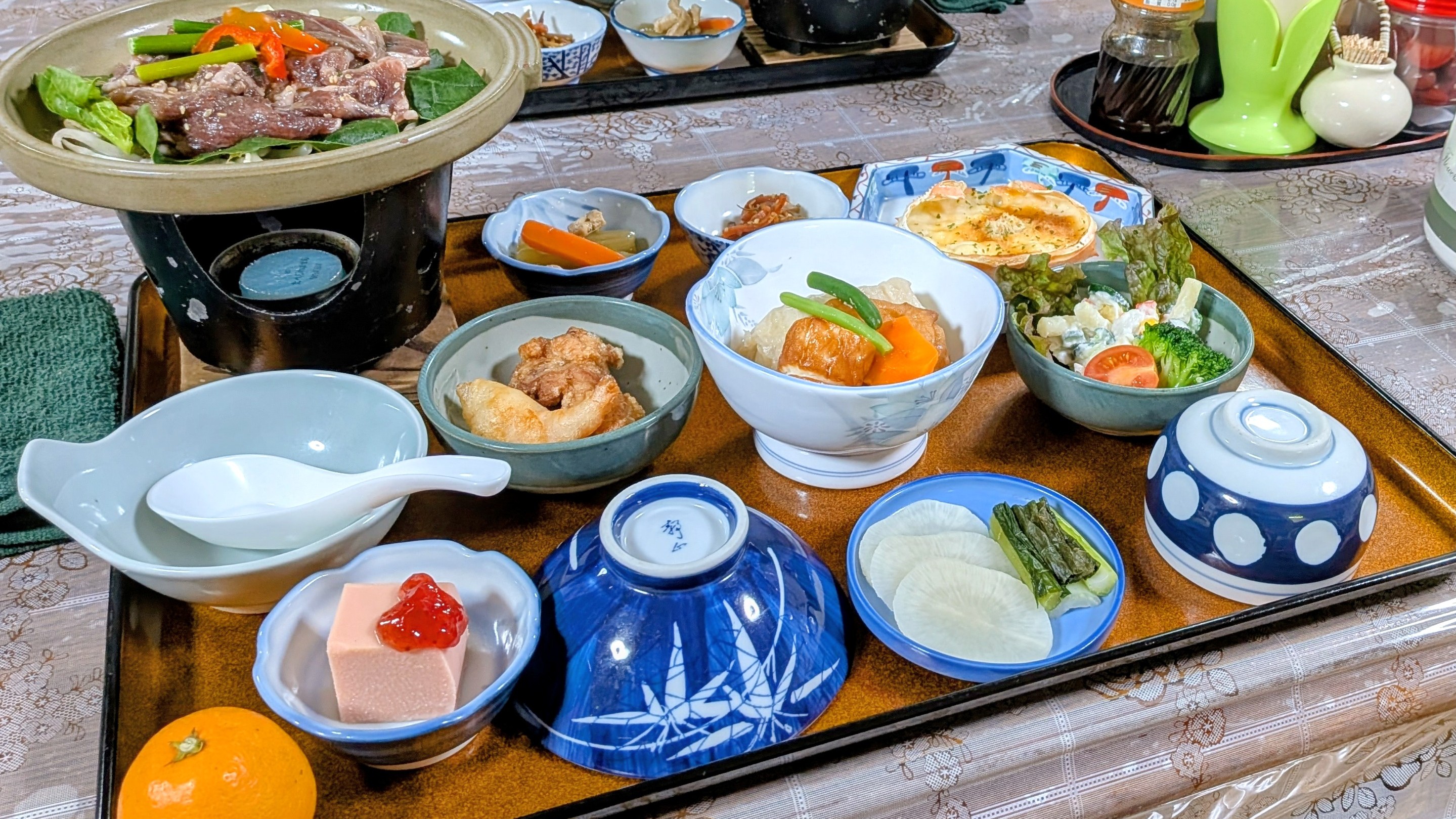 夕食例　プルコギ鍋