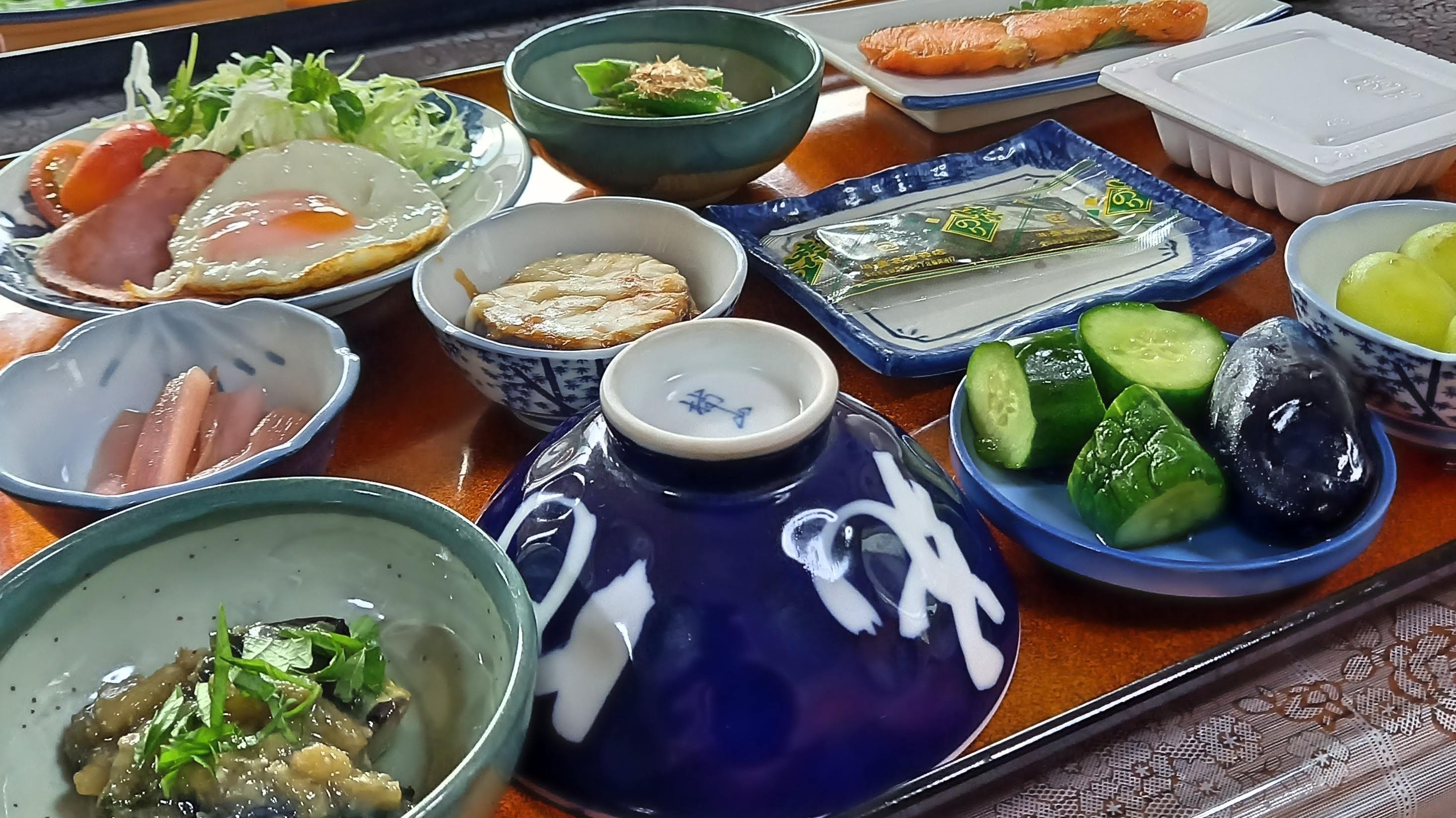 朝食例　