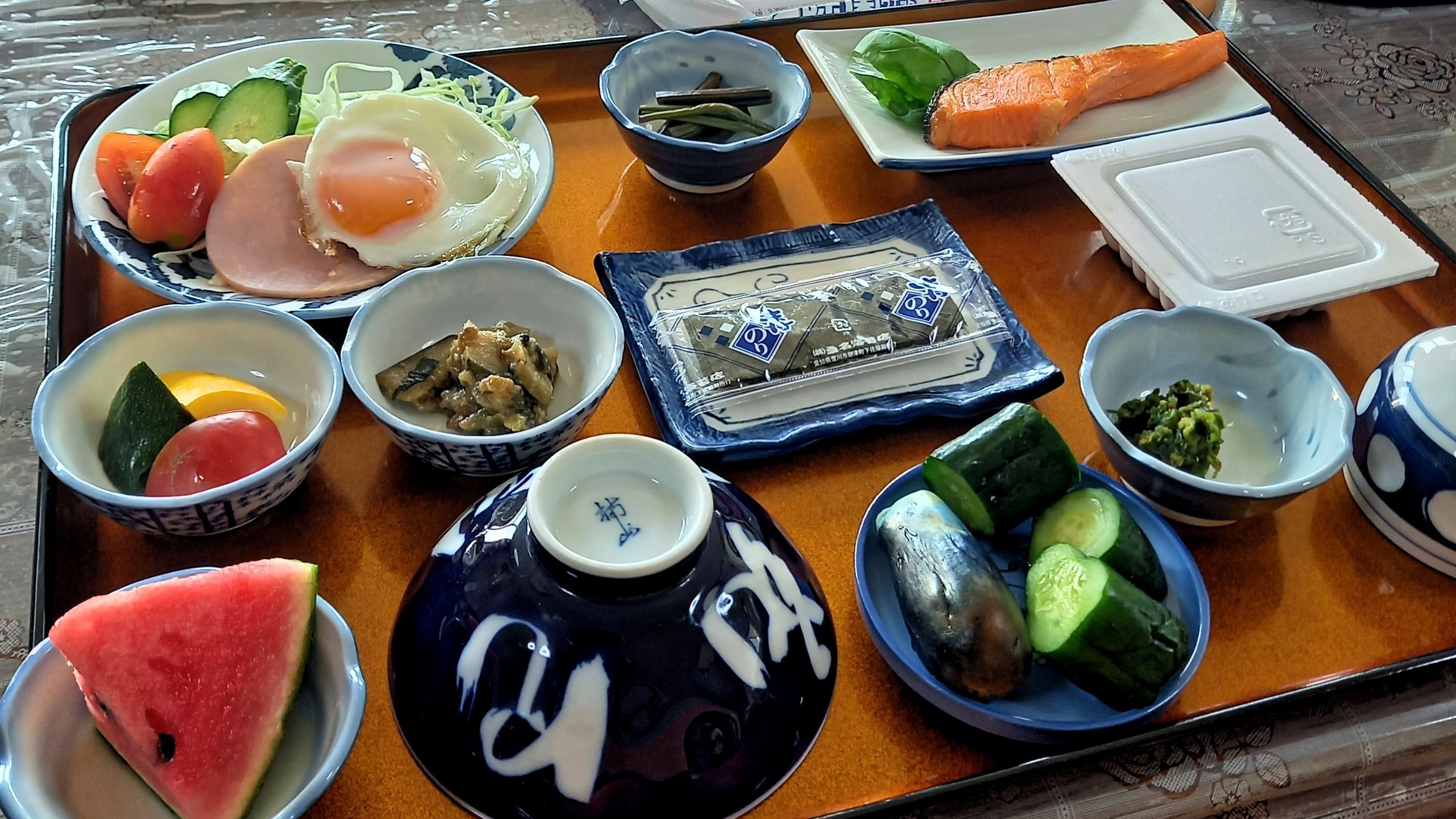 朝食例
