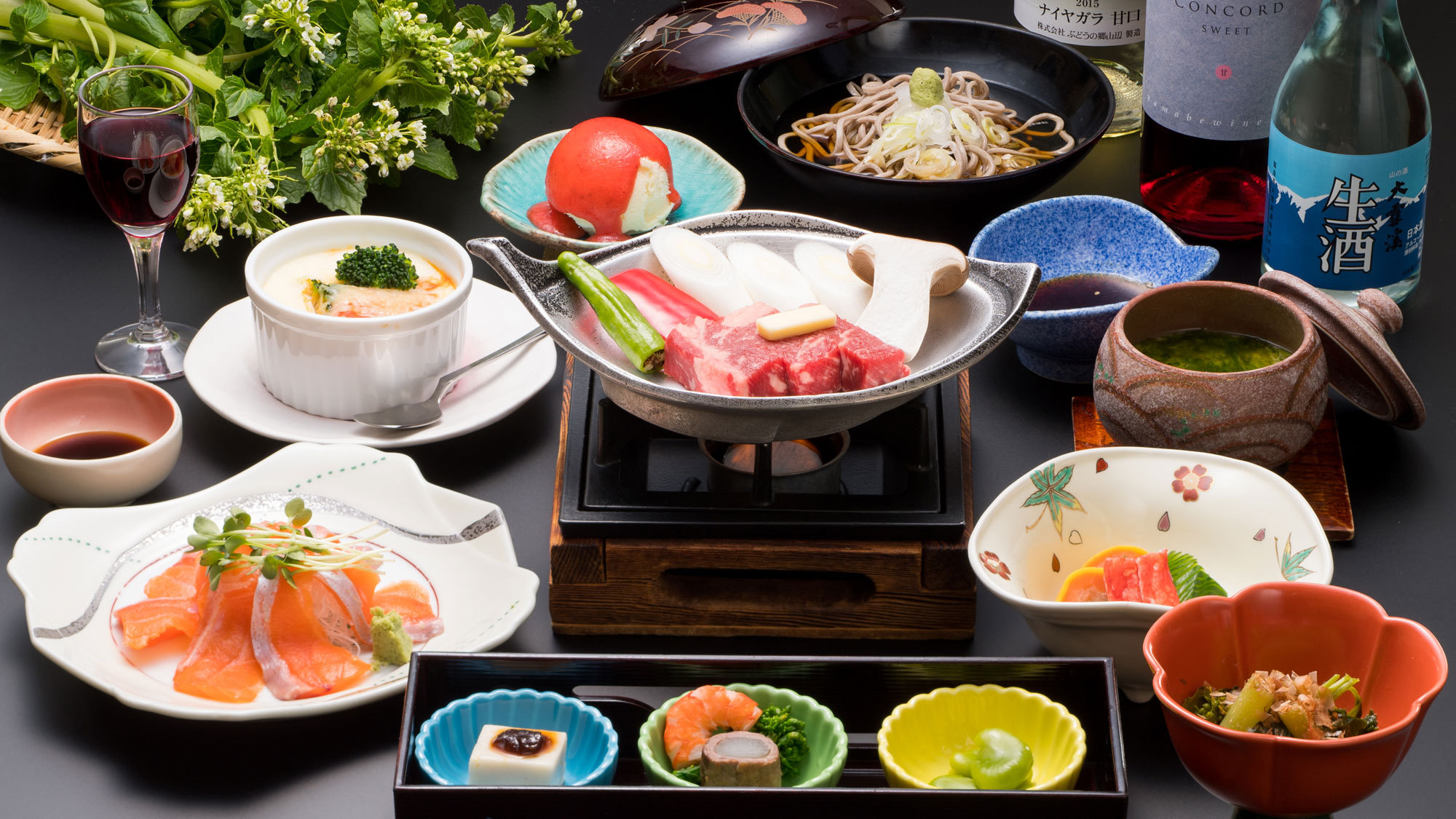 1番人気【1泊2食付・スタンダードプラン】信州のおもてなし和食会席＆天然温泉を満喫