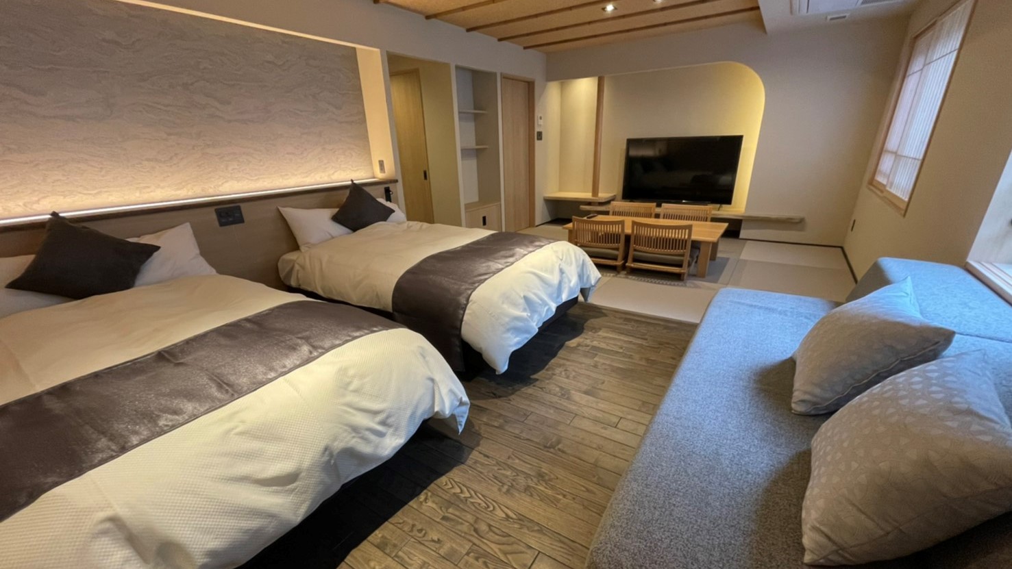 セミスイート最上階5階和洋室