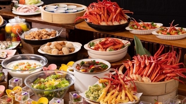 天麩羅・蒸・茹トゲズワイガニが食べ放題！冬のひるぜん高原ビュッフェ宿泊プラン