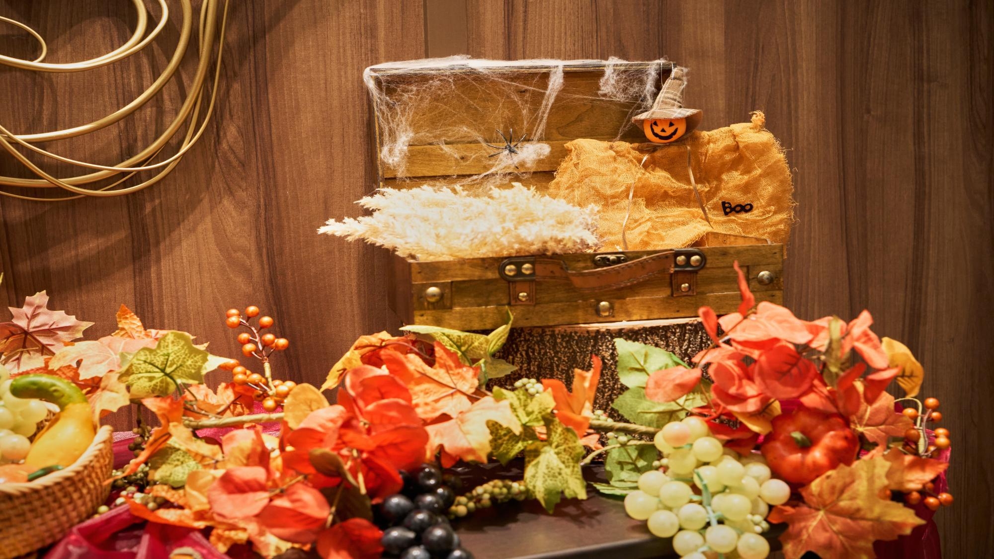 【ホテルディナー】ハロウィンの夜を彩る♪黒毛和牛ランプステーキと秋の味覚を楽しむ特別ディナー