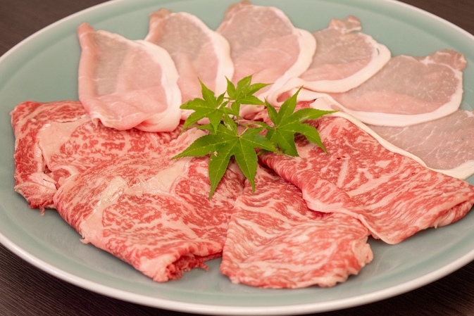 【1泊2食】群馬県産の旬野菜と上州和牛のすき焼きご膳と和朝食