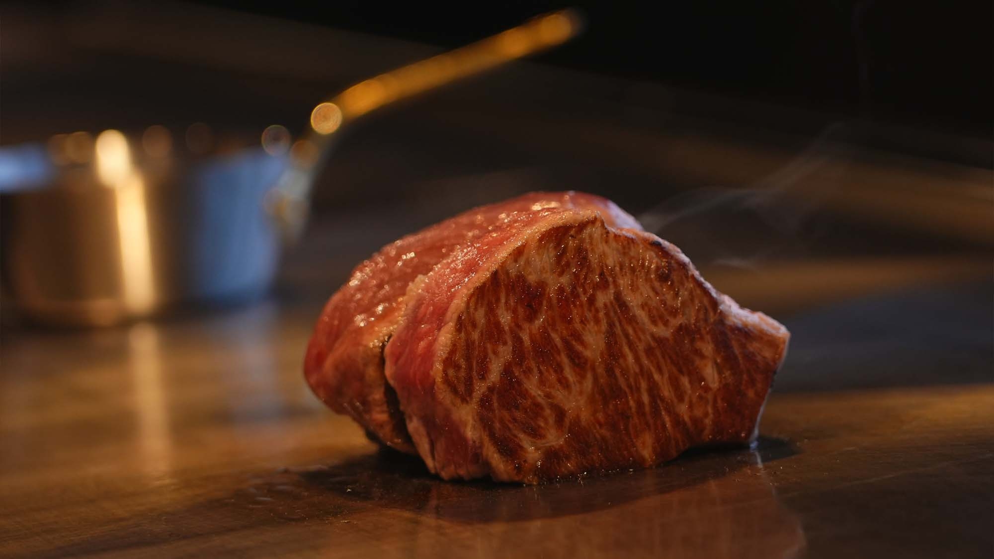 【鉄板焼】海の見えるカウンター席＜19:00〜＞／食を旅するオールインクルーシブプラン