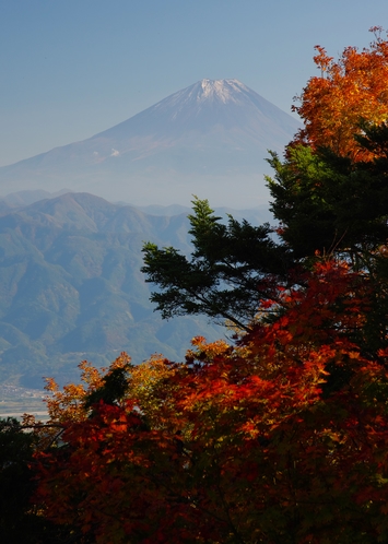 櫛形山から見える～富士山～