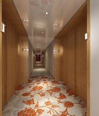 ワー二ー　E-プラス　フロア廊下　Wharney E-Plus Floor Corridor