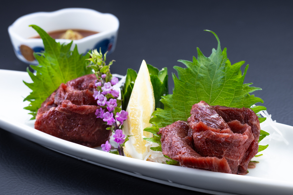 【あわしま会席】+【上州牛すき焼き】+【上州牛ステーキ】+【馬刺し】個室食事処確約