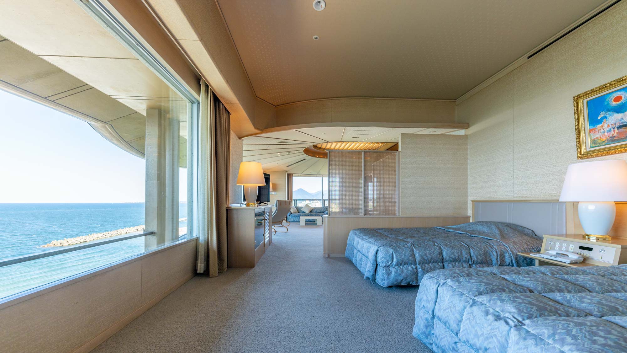 ≪特別室≫海と大山を一望するパノラマビュースイート