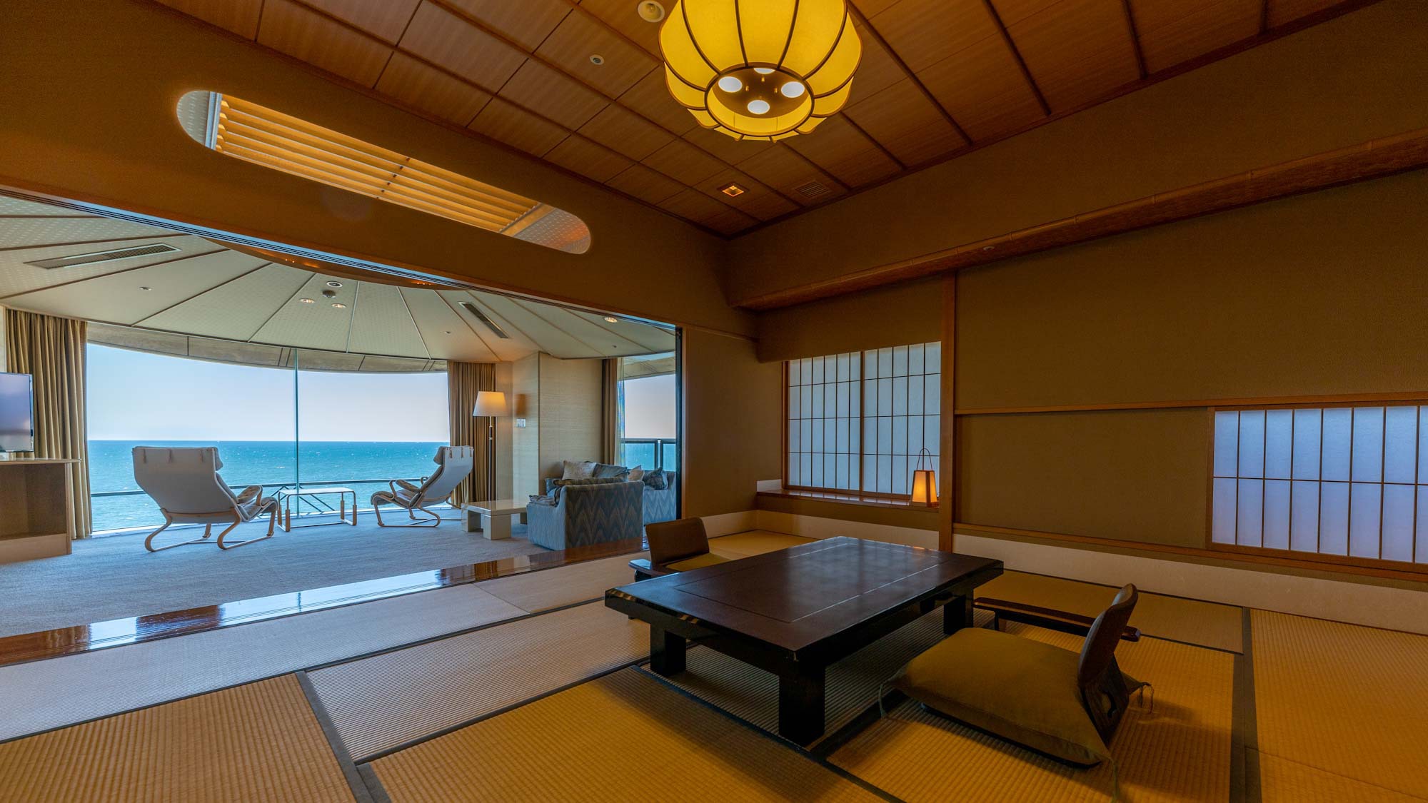 ≪特別室≫海と大山を一望するパノラマビュースイート