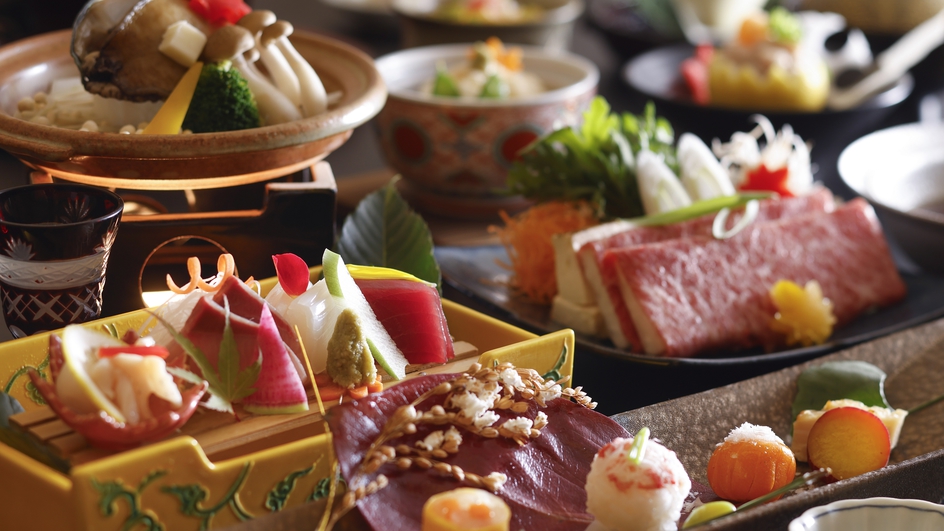 秋冬のおすすめ会席一例