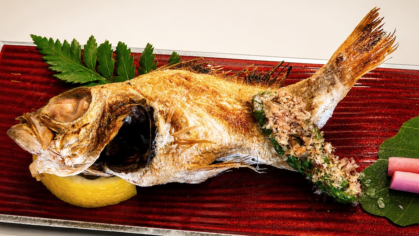 山陰自慢ののどぐろを塩焼きで