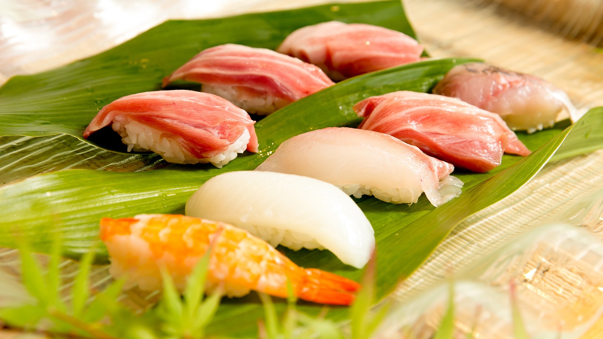 渚のおもてなし料理　～握り寿司～