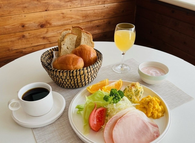 【1泊朝食付】おしゃれな洋朝食★天然酵母パン
