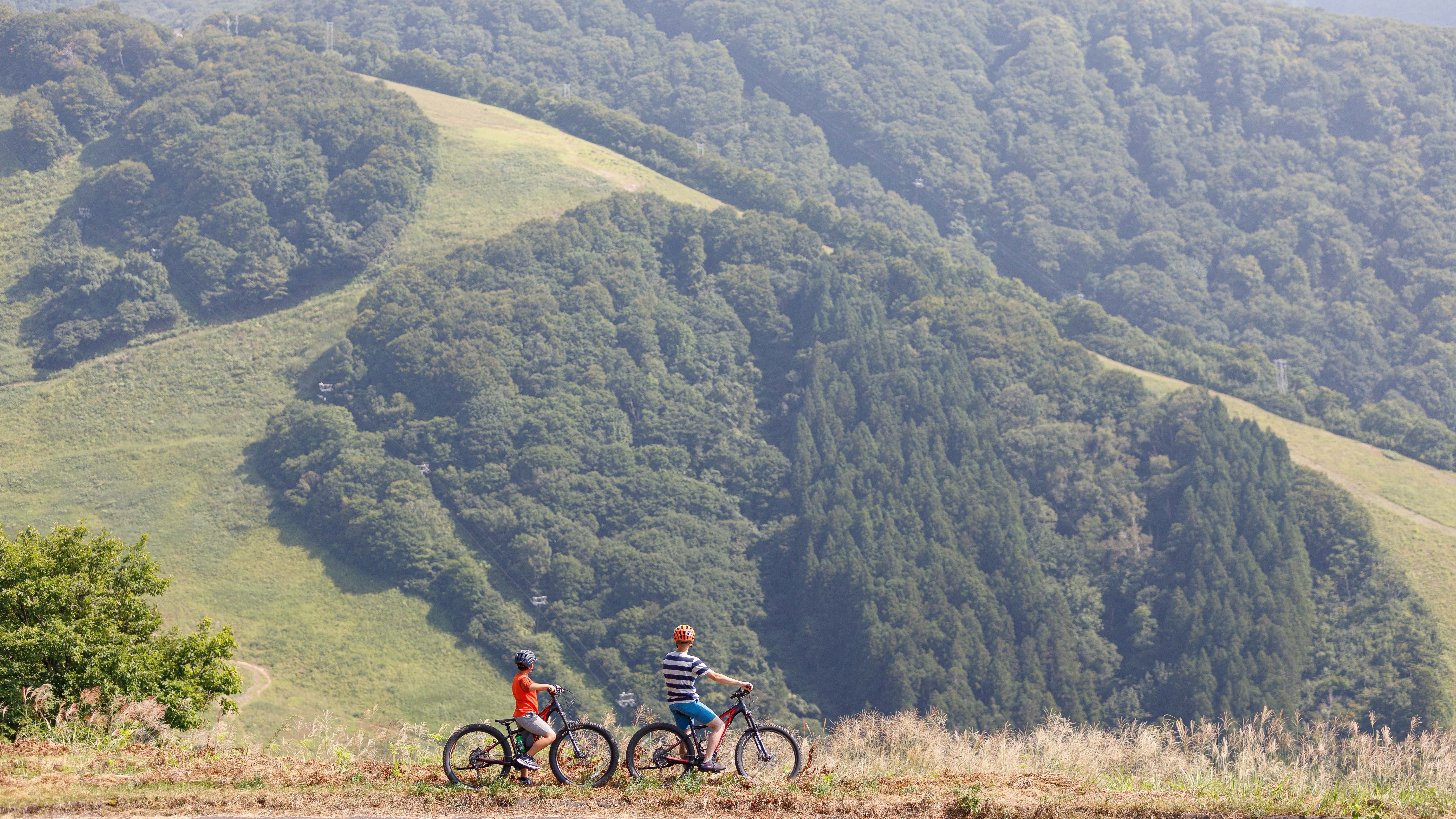 【春～秋】マウンテンバイクタイプのE-bike（電動自転車）