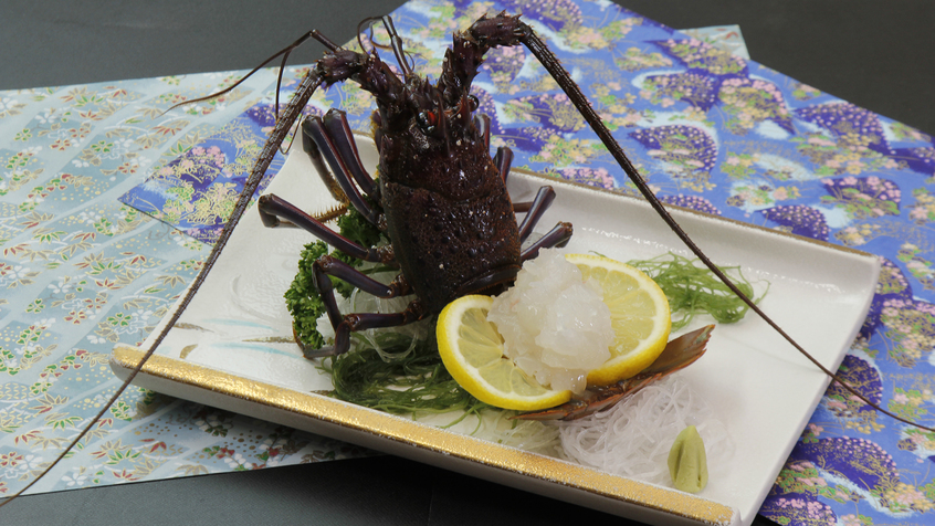 【楽天スーパーSALE】【グレードアップ★房州エビ付舟盛プラン】姿造りか鬼殻焼きチョイス［１泊２食］