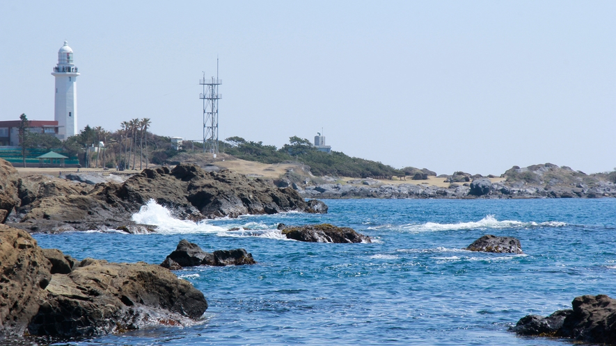 海は宿の目の前です