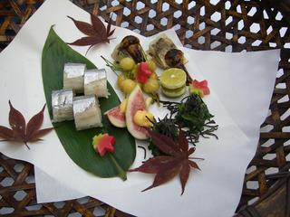 お料理　籠盛り