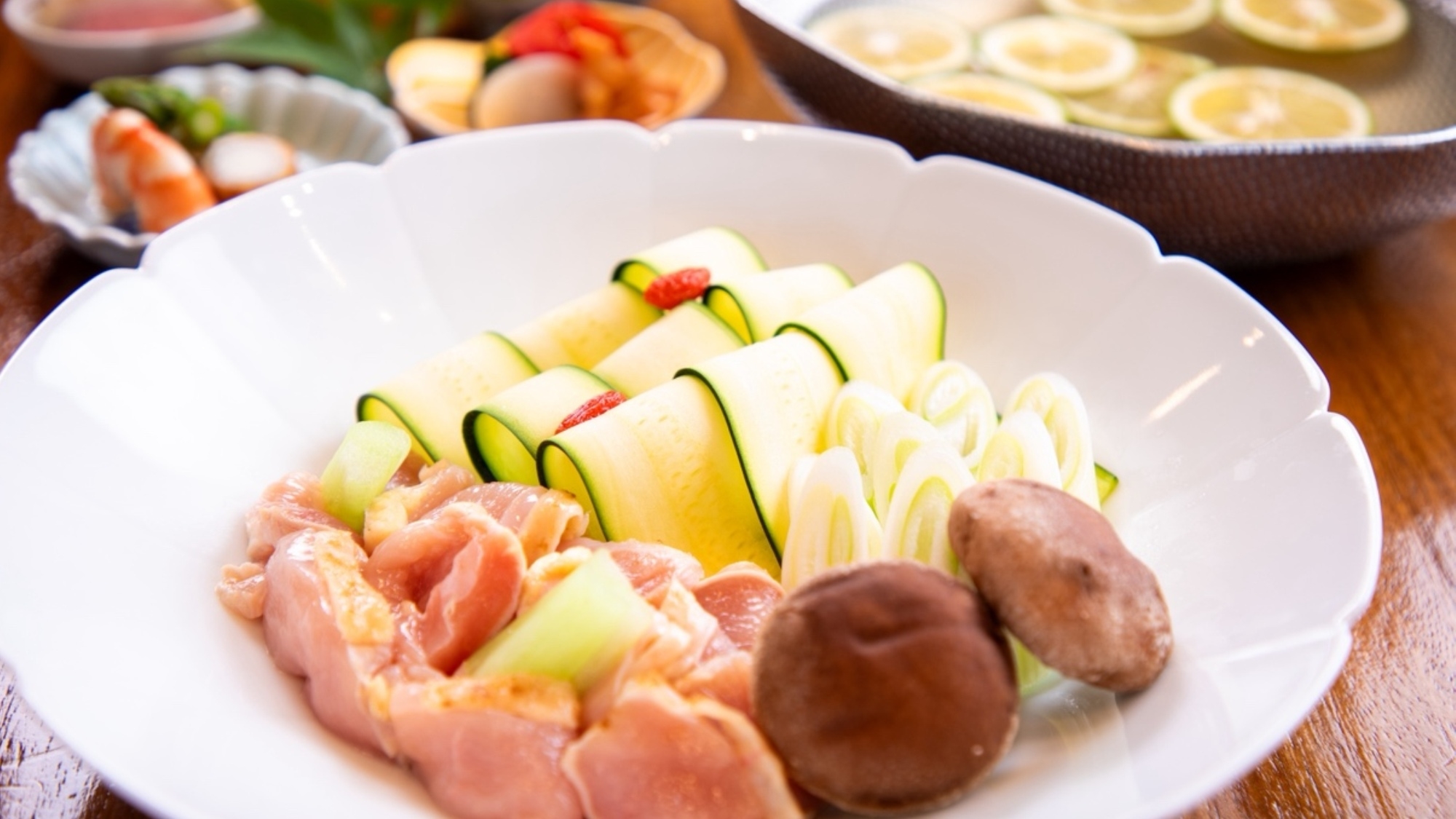 【夏季限定】澄んだかぼす出汁で味わう、豊後地鶏しゃぶしゃぶ会席プラン＜１泊２食付＞