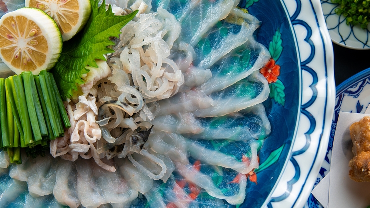 【豊後とらふぐ尽くし】季節限定！とらふぐフルコース＜1泊2食付＞