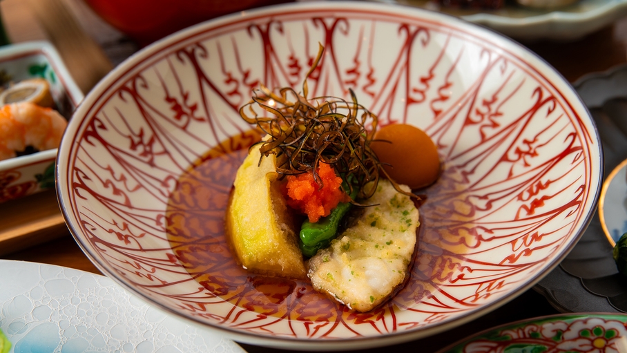 【さき楽30】30日前のご予約で10％OFF！季節の柚富会席プラン＜１泊２食付＞