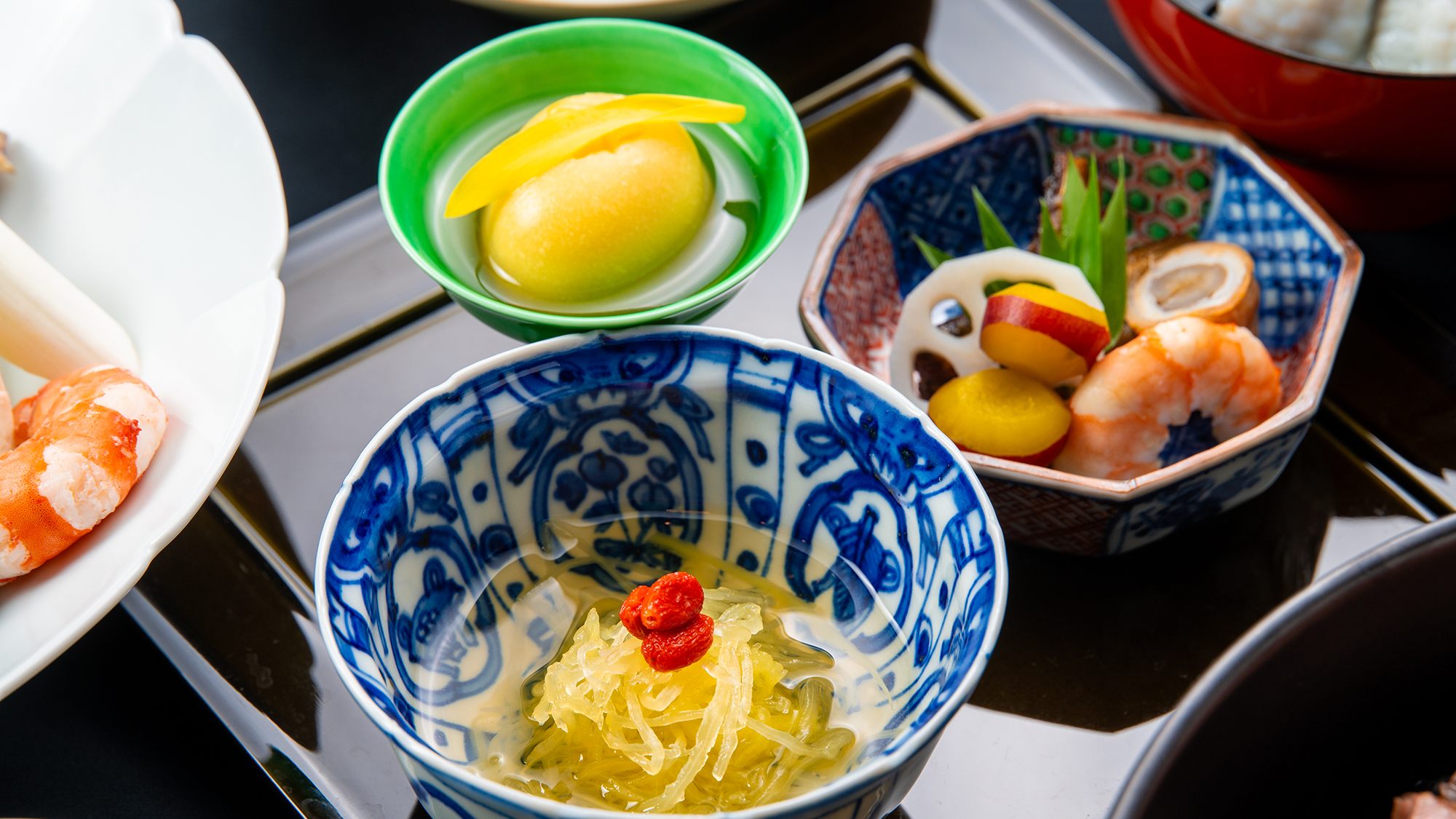 【夕食一例】それぞれの素材の味わいを活かした上品な味付け