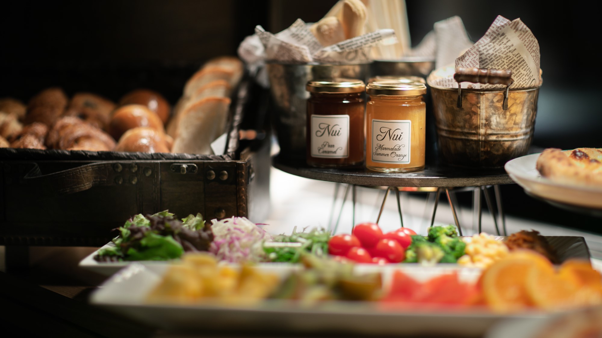 【朝食イメージ】彩り豊かなメニューをブッフェスタイルでお召し上がりください