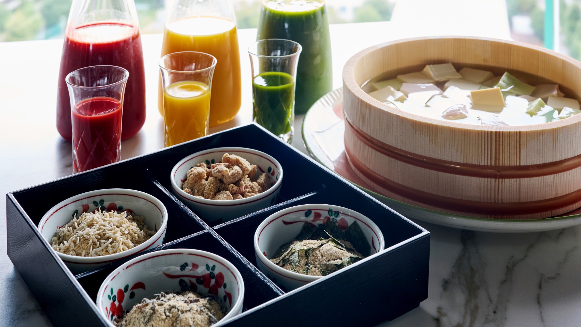 【エスパシオフロア専用ラウンジ】朝食 「ウェルネス」をテーマに、発酵食品を取り入れたメニュー