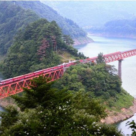 奥大井湖上駅。周辺も散策できます！