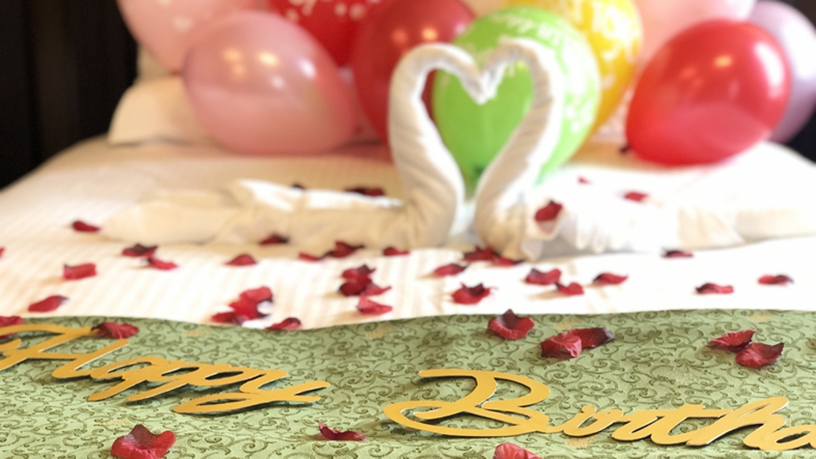 二人だけの大切な日★サプライズで記憶に残る想い出を素敵に演出！扉を開けたその時から・・・（2食付）