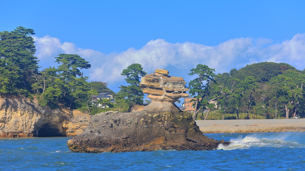 【島巡り・仁王丸乗船券付き】特別プラン・海側客室【夕食はお食事処でごゆっくり】