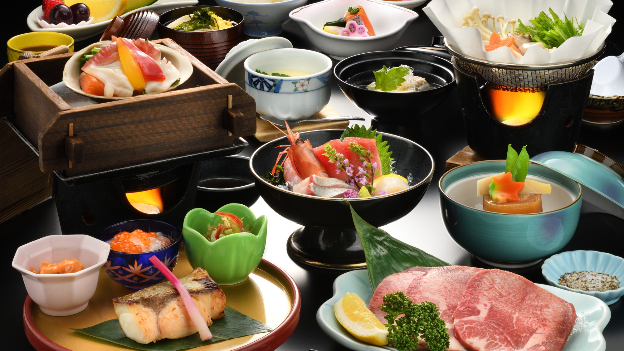 牛タン付きプラン・和食膳