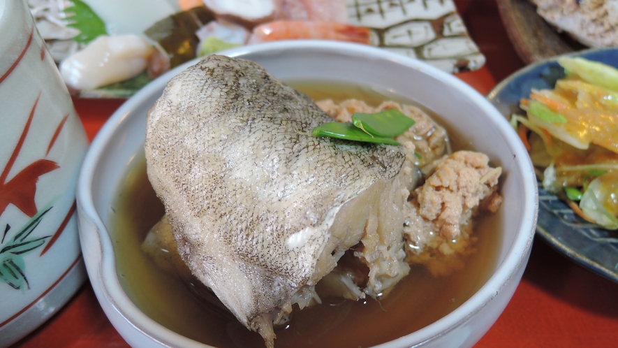 *【夕食一例】富山湾で獲れた季節の魚の煮付け