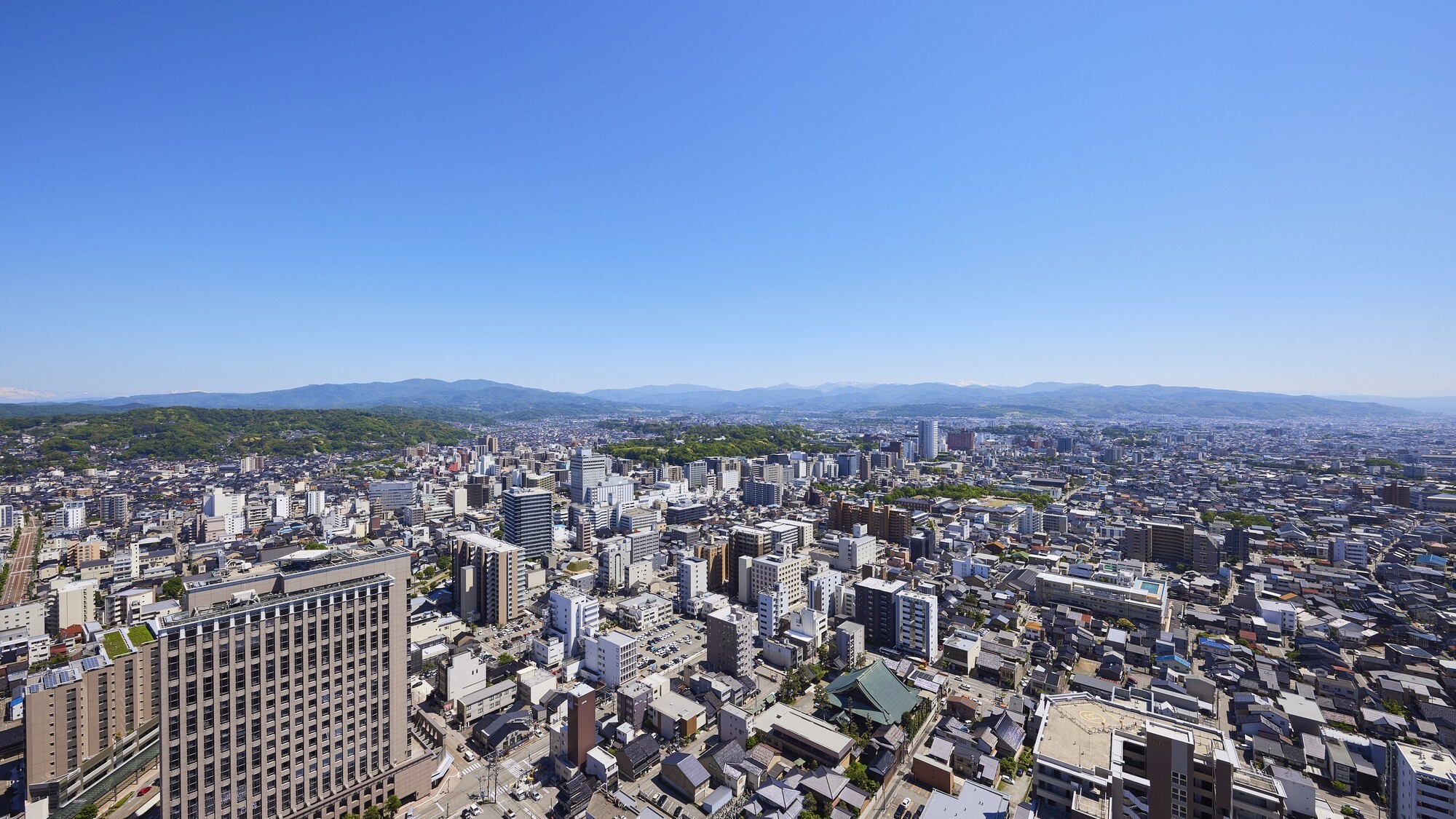 山側客室からの景色（一例）