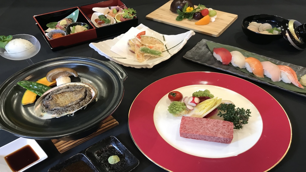 【禁煙】＜朝夕2食付＞年末年始限定！雅ーみやびー和洋会席コース