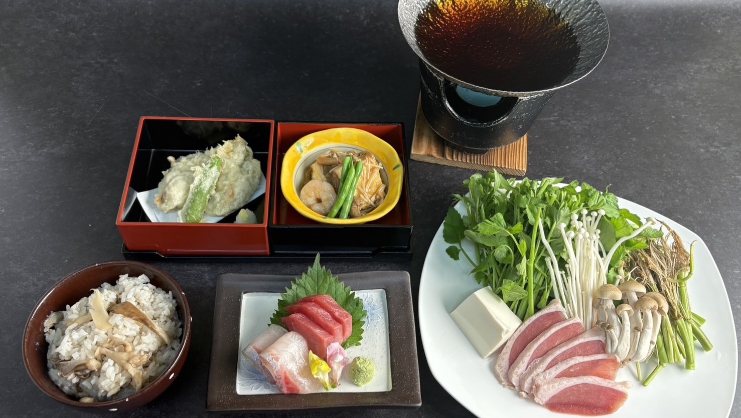 【禁煙】＜朝夕2食付＞みやぎ冬の郷土料理！せり鍋御膳