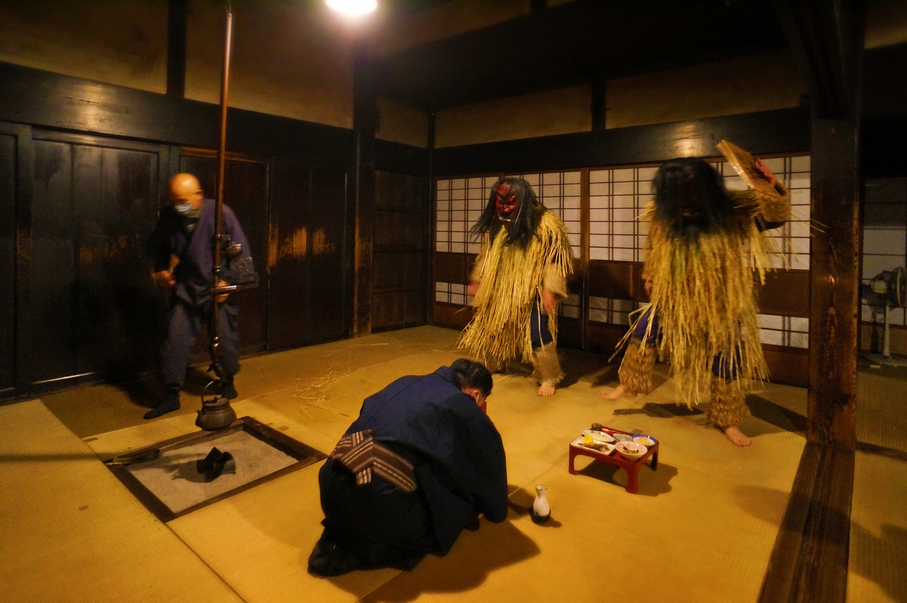 《「なまはげ館」・「男鹿真山伝承館」チケット付き》会いにいける「なまはげ」！