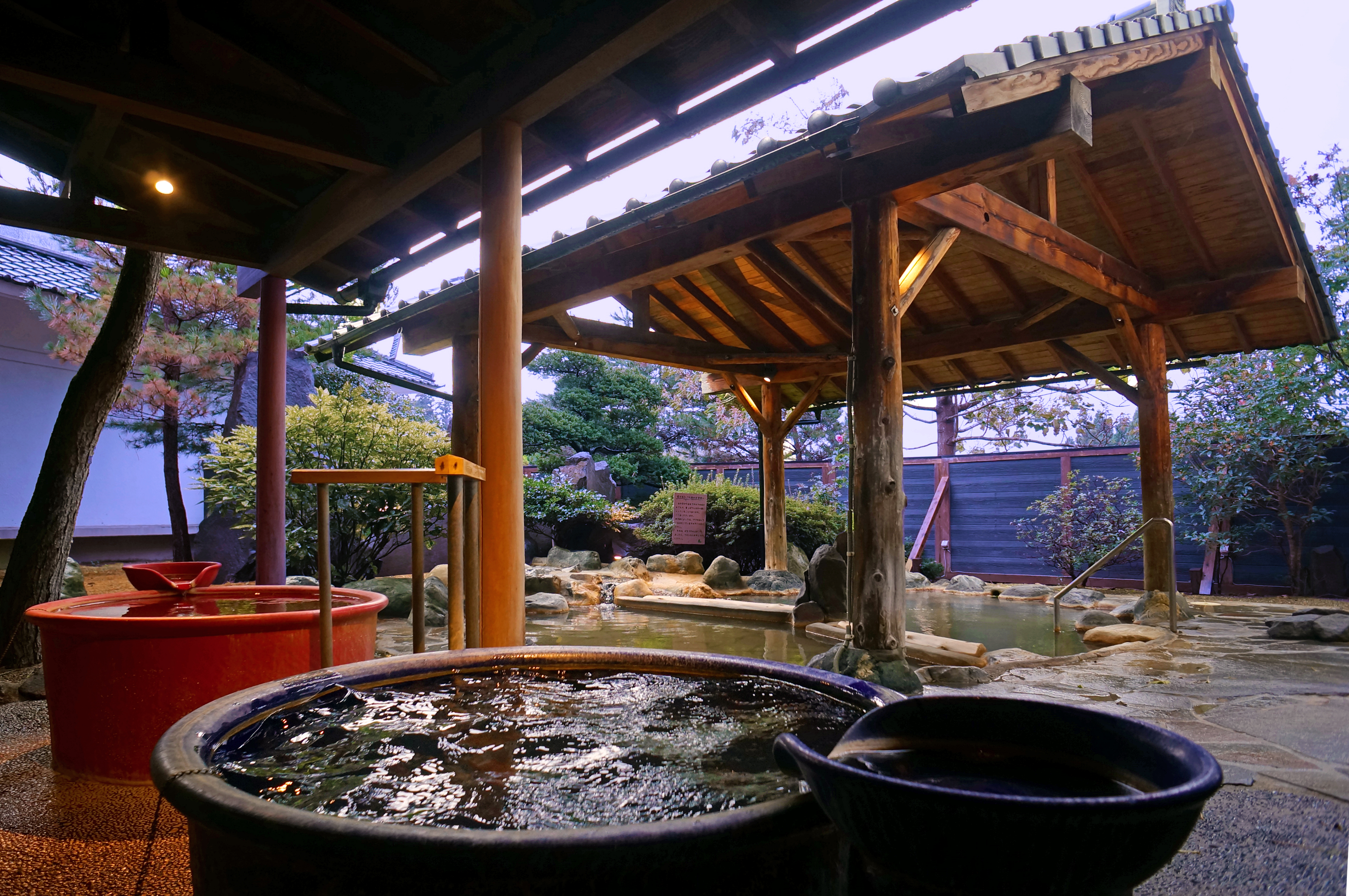 女性大浴場「雅の湯」露天風呂